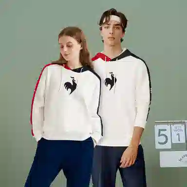 Le Coq Sportif Tricolor Hoodie