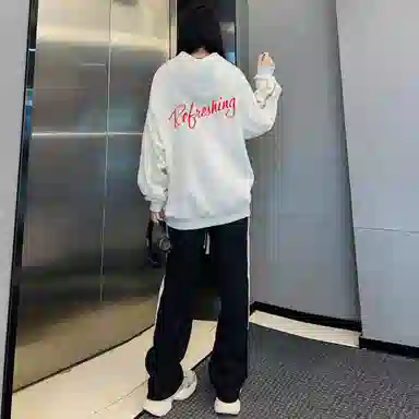 Coca-Cola Asymmetric Stripe Hoodie Set