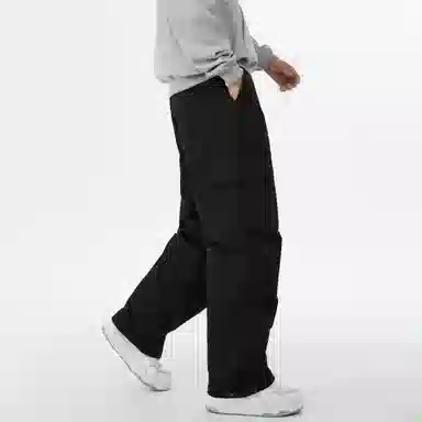 Coca-Cola Embroidered Down Pants Black