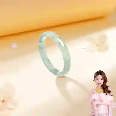 【赠天山翠手串】 金嘉福 优选甄级多翠 贵妃镯 一步一响古风典雅复古温婉气质经典百搭高级感新中式小众处理 天山翠 手镯 男女同款情侣款