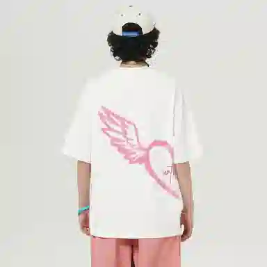 UNthemed Graffiti Heart Wings Tee