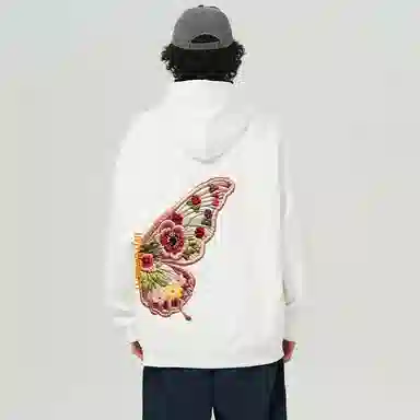 UNthemed Vintage Butterfly Hoodie