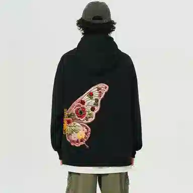 UNthemed Vintage Butterfly Hoodie
