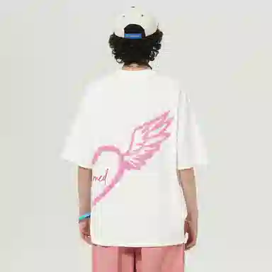 UNthemed Graffiti Heart Wings Tee