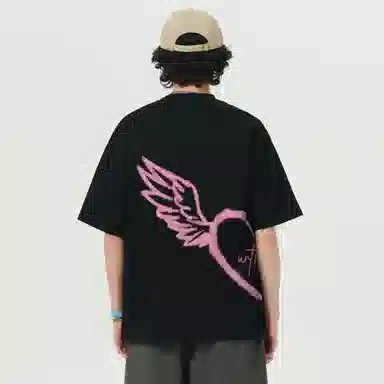 UNthemed Graffiti Heart Wings Tee