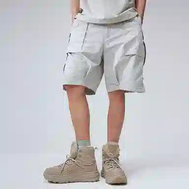 Brand Logo Cargo Shorts
