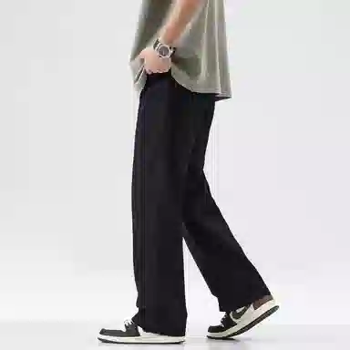 WILD LEADER Classic Straight Work Pants