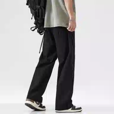WILD LEADER Classic Straight Work Pants
