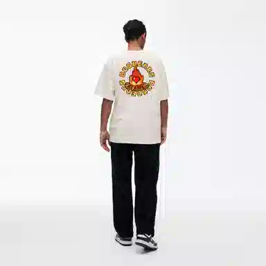 BOS BEAR Pixel Flame T-Shirt