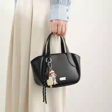 恒源祥 时尚百搭高级感复古通勤简约 超纤合成革 手提包 女款 多色