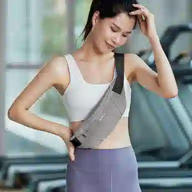 阿尔派妮 运动户外时尚跑步健身多功能轻薄装备 锦纶 收纳包手机袋腰包胸包斜跨包 常规 男女同款情侣款 多色