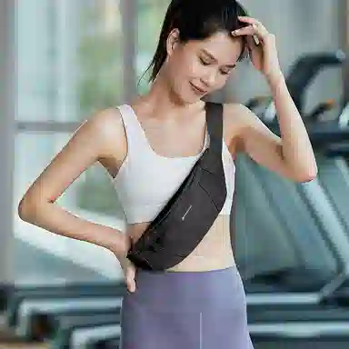 阿尔派妮 运动户外时尚跑步健身多功能轻薄装备 锦纶 收纳包手机袋腰包胸包斜跨包 常规 男女同款情侣款 多色