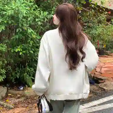 桴生 多巴胺甜美风高街与学院风多季适用外套夹克 女款
