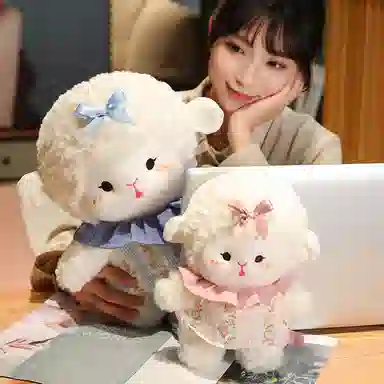 酷绒 可爱云朵小羊 安抚陪伴 玩偶 毛绒公仔