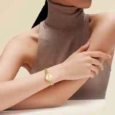 GOLGEN Quartz Women's Gold Dial