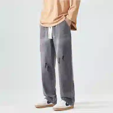 FRQ Denim Drawstring Jeans