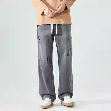 FRQ Denim Drawstring Jeans