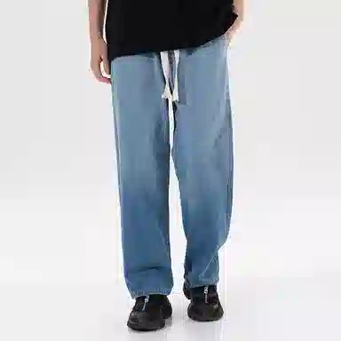 FRQ Denim Drawstring Jeans