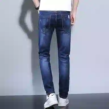 美式高街与商务时尚兼具的潮牌多功能裤子牛仔裤 男女同款