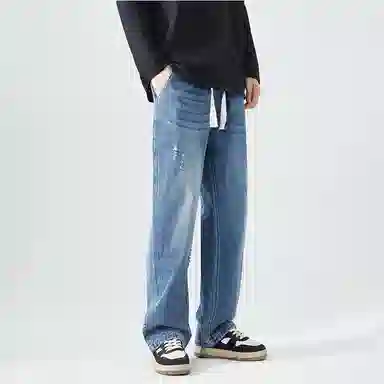 FRQ Denim Drawstring Jeans