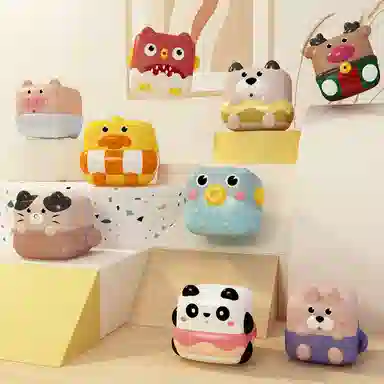 蓓臣 动物软胶捏捏乐 早教益智玩具