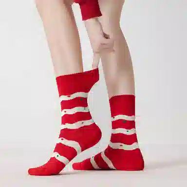 怡吾色 圣诞系列袜子 男女同款