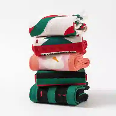 怡吾色 圣诞系列袜子 男女同款