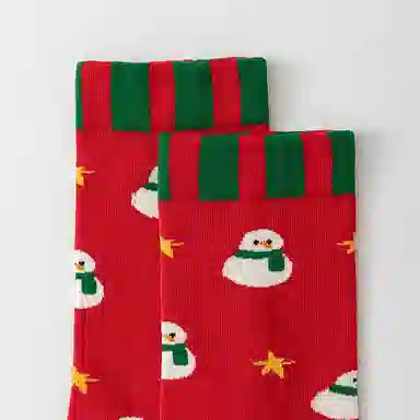 怡吾色 圣诞系列袜子 男女同款