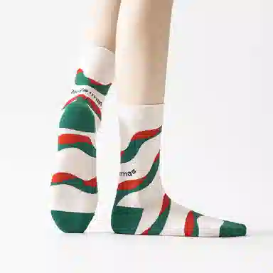 怡吾色 圣诞系列袜子 男女同款
