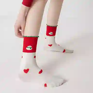 怡吾色 圣诞系列袜子 男女同款