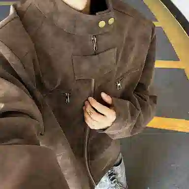 PAEFA Cleanfit PU Leather Jacket