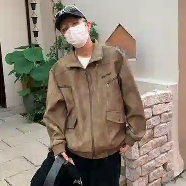 PAEFA Cleanfit PU Leather Jacket