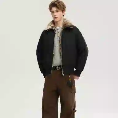 PAEFA Reversible Leopard Print Jacket