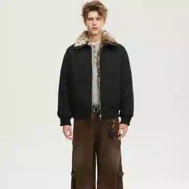 PAEFA Reversible Leopard Print Jacket