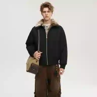 PAEFA Reversible Leopard Print Jacket