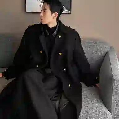 PAEFA Classic Long Wool Coat