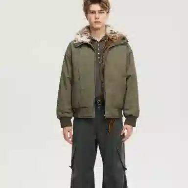 PAEFA Reversible Leopard Print Jacket