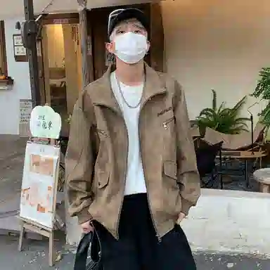 PAEFA Cleanfit PU Leather Jacket