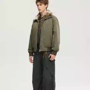 PAEFA Reversible Leopard Print Jacket