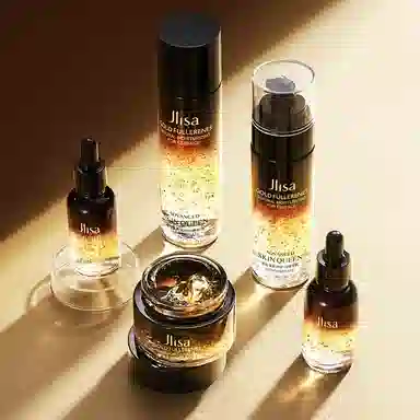 肌琳莎 黄金富勒烯舒润   护肤套装 淡斑滋润去黑头补水滋润型紧致毛孔 五件套