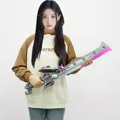 萌吉码 塑胶火焰刀 成品模型