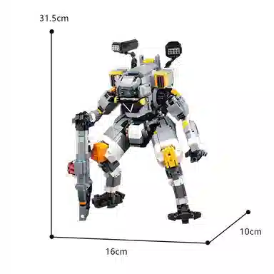 萌吉码 泰坦机器人 其他拼装模型