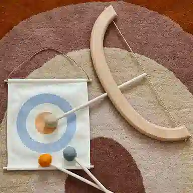 萌吉码 木质弓箭玩具 射箭类