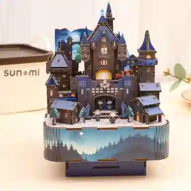 萌吉码 芒羊魔法城堡 拼装模型