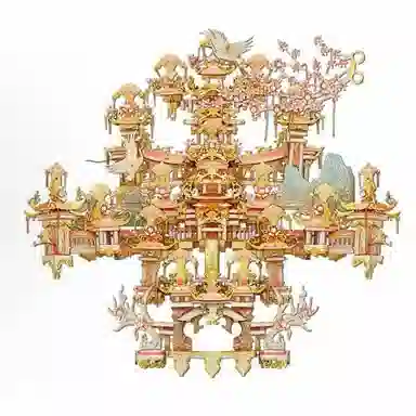 萌吉码 桃花坞 其他拼装模型