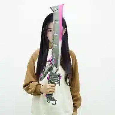 萌吉码 塑胶火焰刀 成品模型