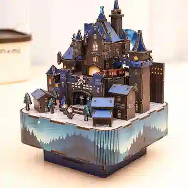 萌吉码 芒羊魔法城堡 拼装模型