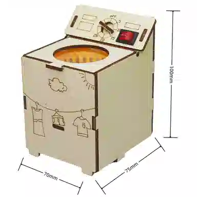 萌吉码 滚筒洗衣机 其他拼装模型