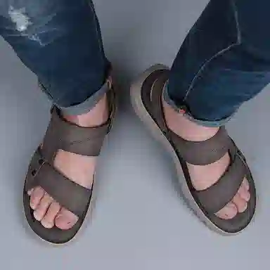 意利船长 耐磨 经典 沙滩凉鞋 男款