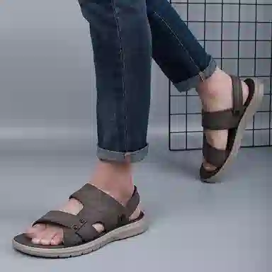 意利船长 耐磨 经典 沙滩凉鞋 男款